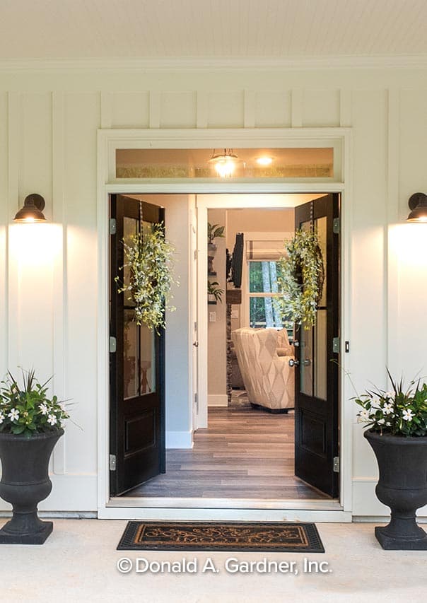 Plan 444008GDN: One Story Farmhouse Home Plan with Optional Bonus Room - Image #5 - Country, Farmhouse, Modern Farmhouse, New American, Ranch, Southern