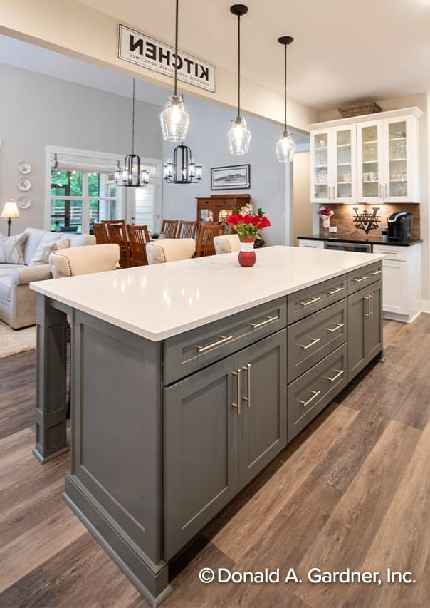 Plan 444008GDN: One Story Farmhouse Home Plan with Optional Bonus Room - Image #10 - Country, Farmhouse, Modern Farmhouse, New American, Ranch, Southern