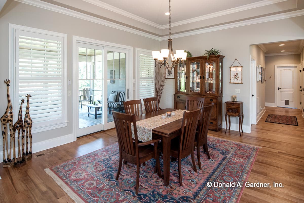 Plan 444009GDN: Single-level Country Craftsman Plan with Screened Porch and Bonus Room - 2812 Sq Ft - Image #11 - Country, Craftsman, New American, Traditional