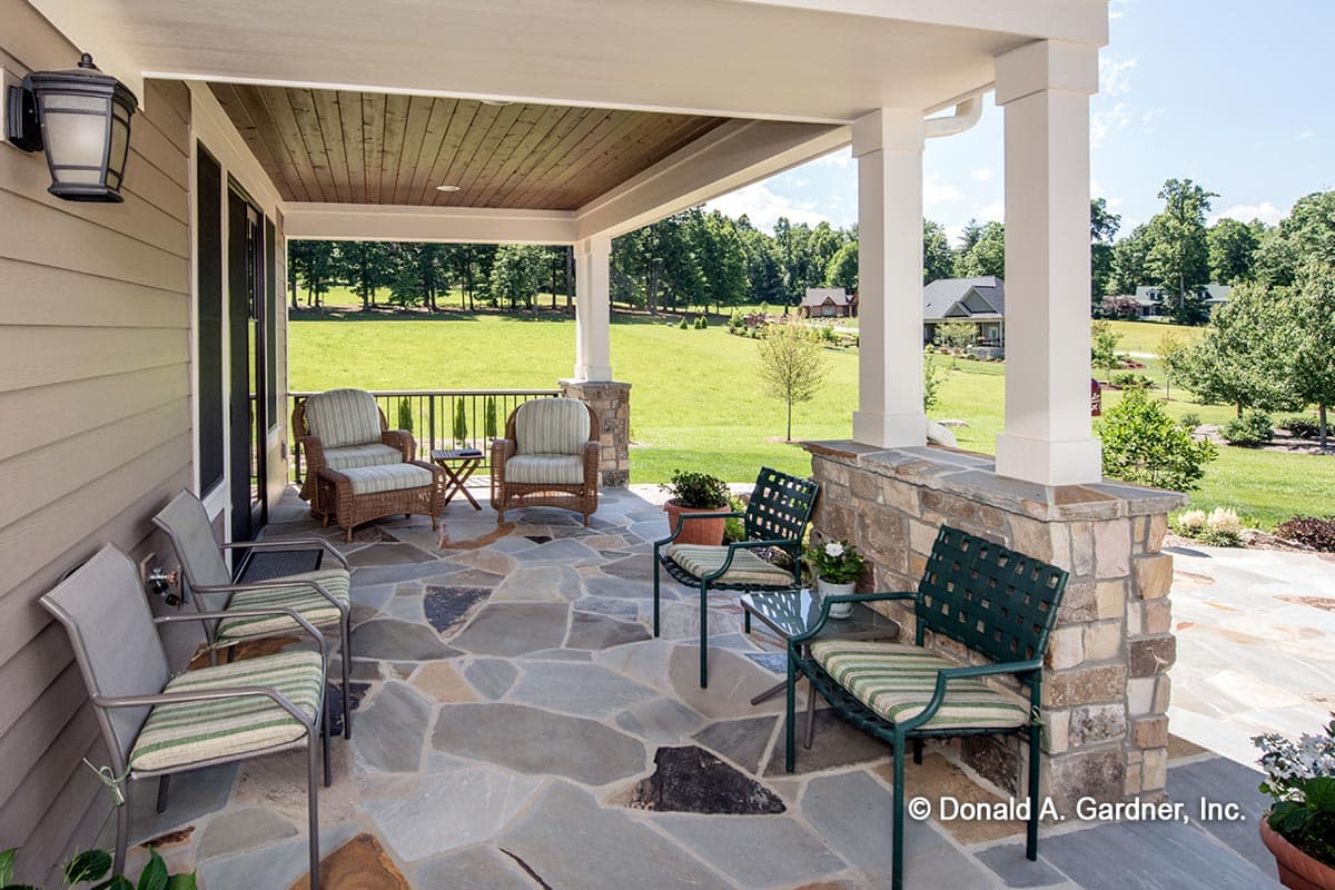 Plan 444009GDN: Single-level Country Craftsman Plan with Screened Porch and Bonus Room - 2812 Sq Ft - Image #19 - Country, Craftsman, New American, Traditional