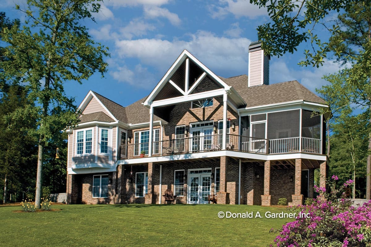 Plan 444015GDN: Southern Traditional Home Plan with Walk-out Basement - Image #6 - Southern, Southern Traditional, Traditional