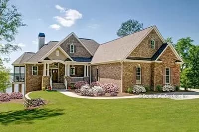 Southern Traditional Home Plan with Walk-out Basement
