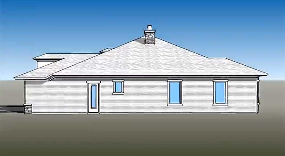 Plan 33073ZRX: Spacious Open Floor Plan - Image #4 - European, French Country