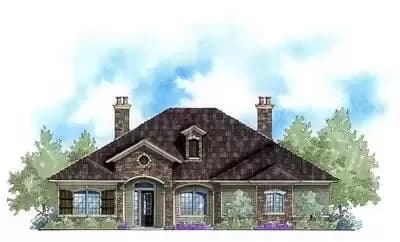 House Plan with Private Master Retreat