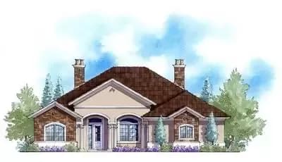Home Plan with Private Master Retreat & Options