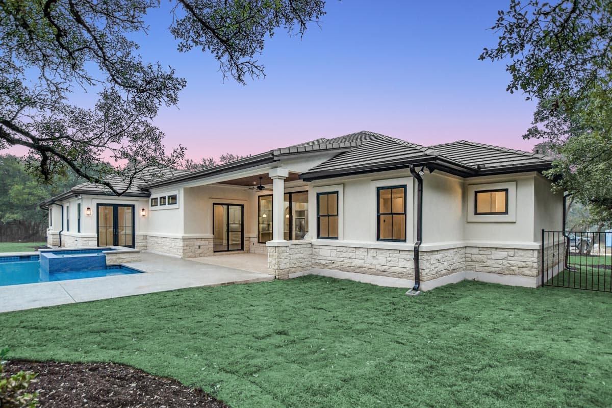 Plan 51875HZ: Hill Country House Plan with Home Office and Keeping Room - 3078 Sq Ft - Image #32 - European, Hill Country, Mediterranean, Ranch, Southern, Spanish, Transitional