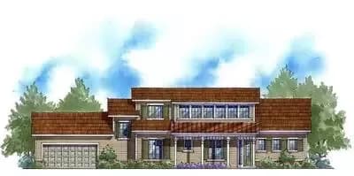 3 Bed 2 Bath House Plan 1.5 Stories of Living Space and a Light-Filled Loft - 1950 Sq Ft