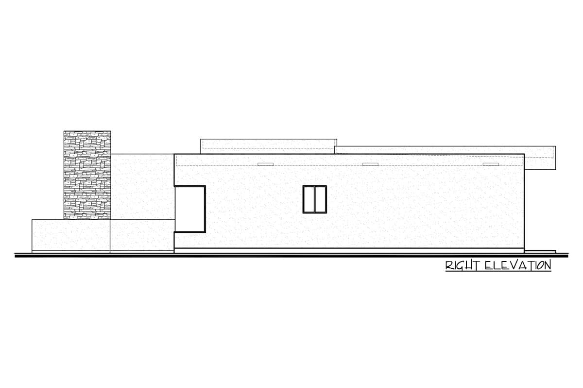 Plan 370031SEN: Contemporary Southwest Home Plan with Open-concept Living Space - Image #5 - Contemporary, Mid Century Modern, Modern, Southern, Southwest