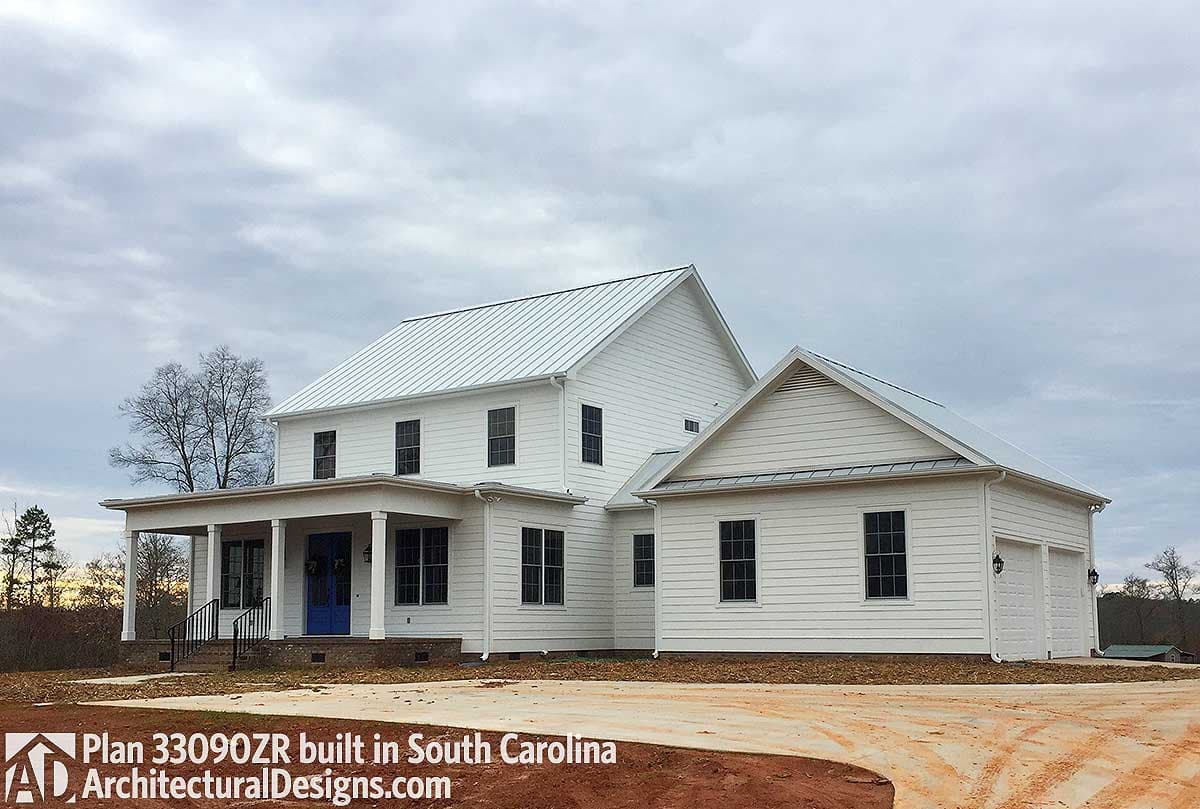 build gallery item - House Plan 33090ZR comes to life in South Carolina!