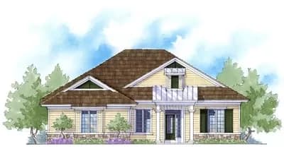 One-Story House Plan with Flex Room and 2-Car Garage - 2240 Sq Ft