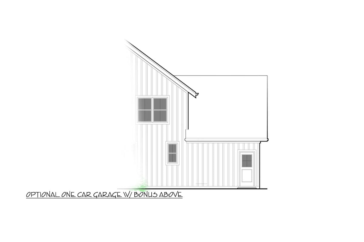 Plan 69788AM: Modern Farmhouse Cottage Plan with Open Main Level - 1619 Sq Ft - Image #4 - Cottage, Country, Craftsman, Farmhouse, Modern Farmhouse, New American, Northwest, Rustic, Traditional