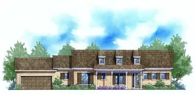 Country House House Plan with Split Bedroom Layout and One-Story Living - 1504 Sq Ft