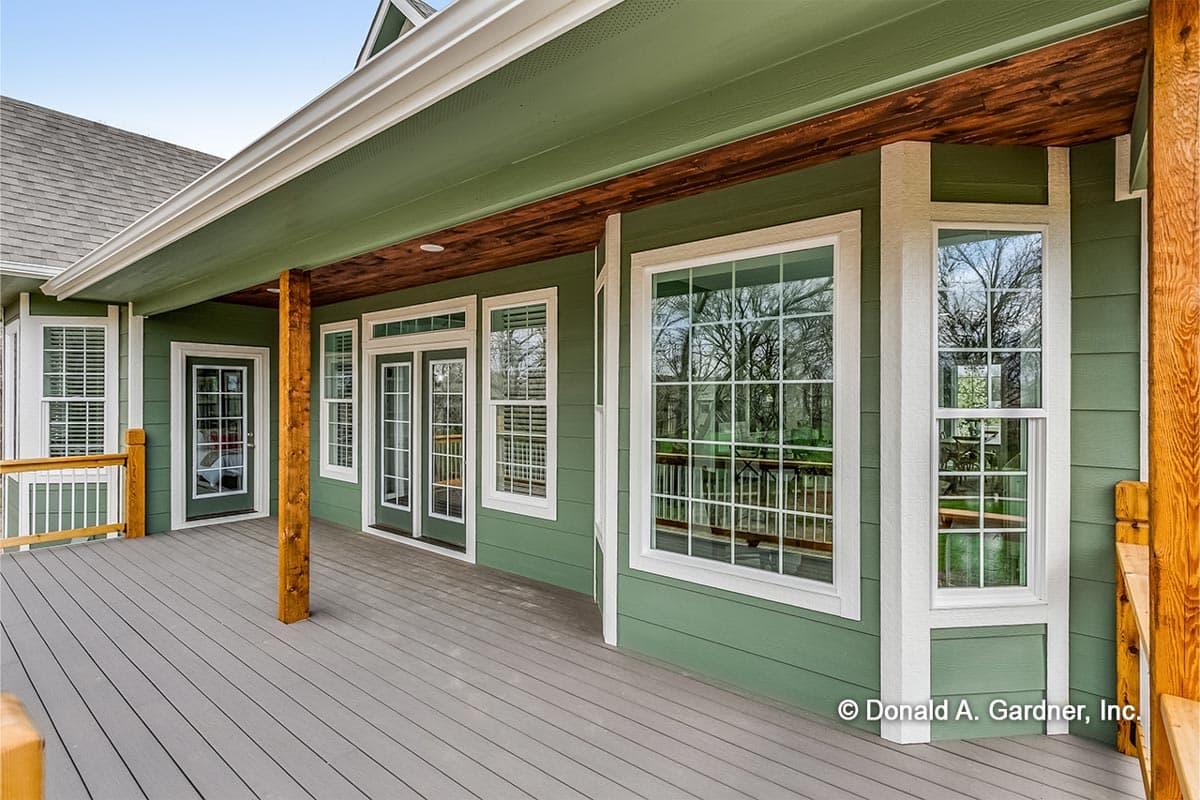 Plan 444031GDN: Small 3-Bed House Plan with 2-Story Foyer and Great Room - Image #14 - Cottage, Country, Traditional