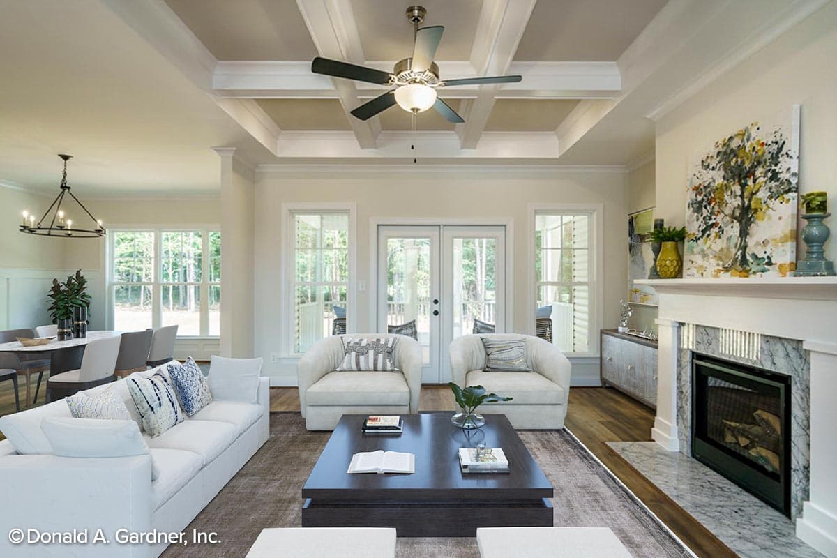 Plan 444038GDN: Country Ranch Plan with Screened Porch and Split-bed Layout - Image #5 - Country, Ranch, Traditional