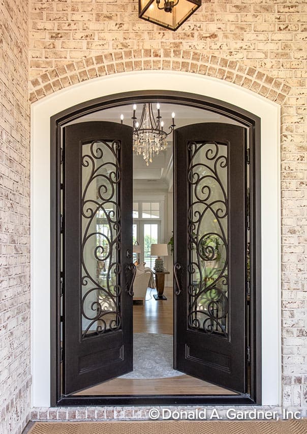 Plan 444041GDN: European Ranch for Sloped Lot - 3822 Sq Ft - Image #5 - European, Ranch, Traditional