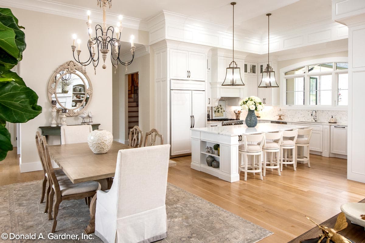 Plan 444041GDN: European Ranch for Sloped Lot - 3822 Sq Ft - Image #9 - European, Ranch, Traditional