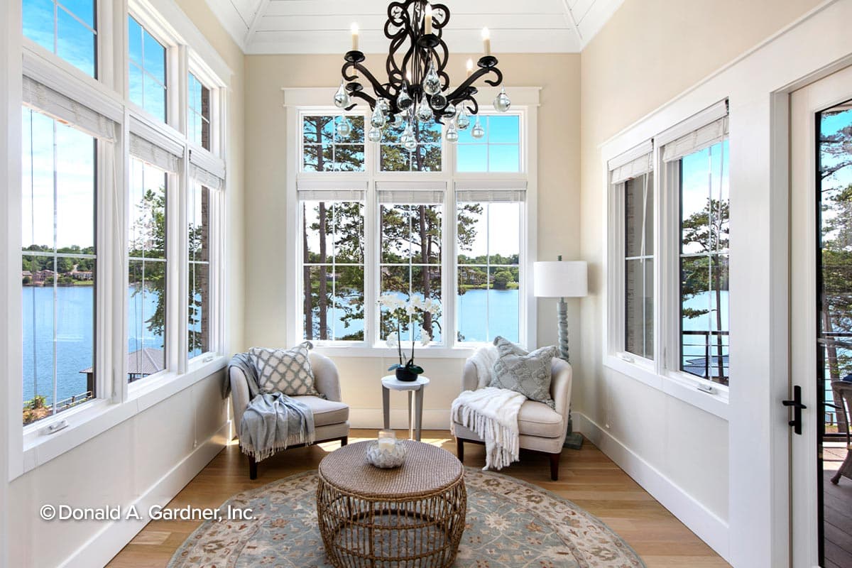 Plan 444041GDN: European Ranch for Sloped Lot - 3822 Sq Ft - Image #19 - European, Ranch, Traditional