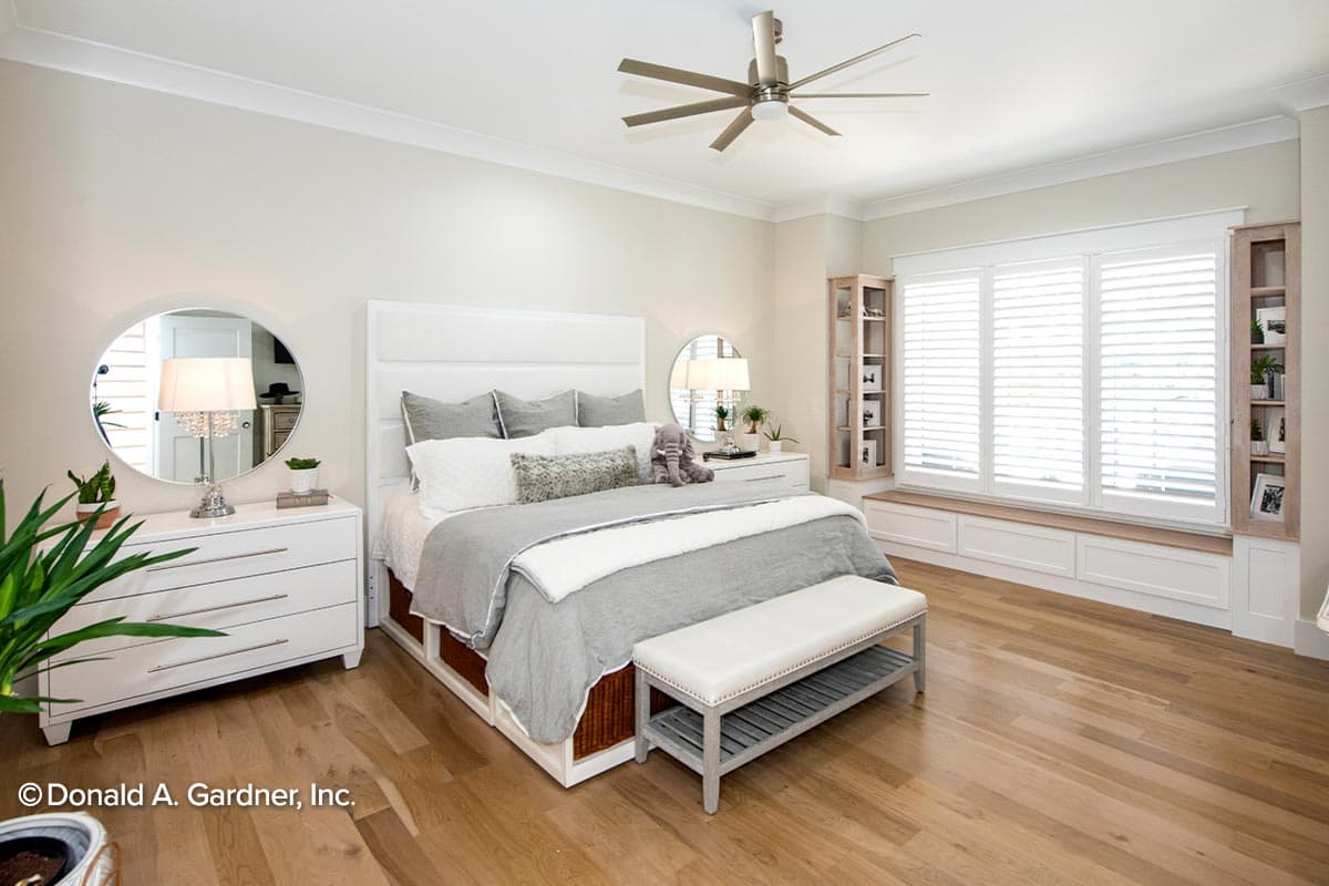 Plan 444041GDN: European Ranch for Sloped Lot - 3822 Sq Ft - Image #20 - European, Ranch, Traditional