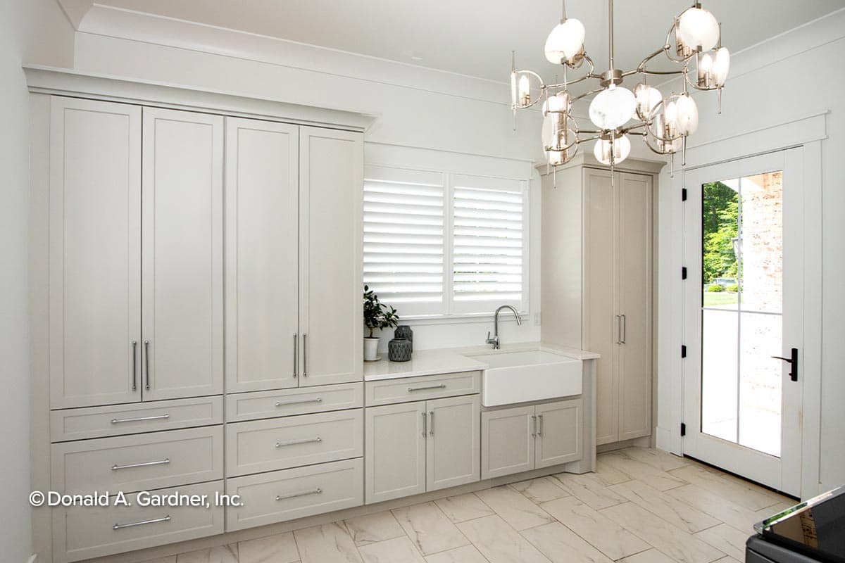 Plan 444041GDN: European Ranch for Sloped Lot - 3822 Sq Ft - Image #23 - European, Ranch, Traditional