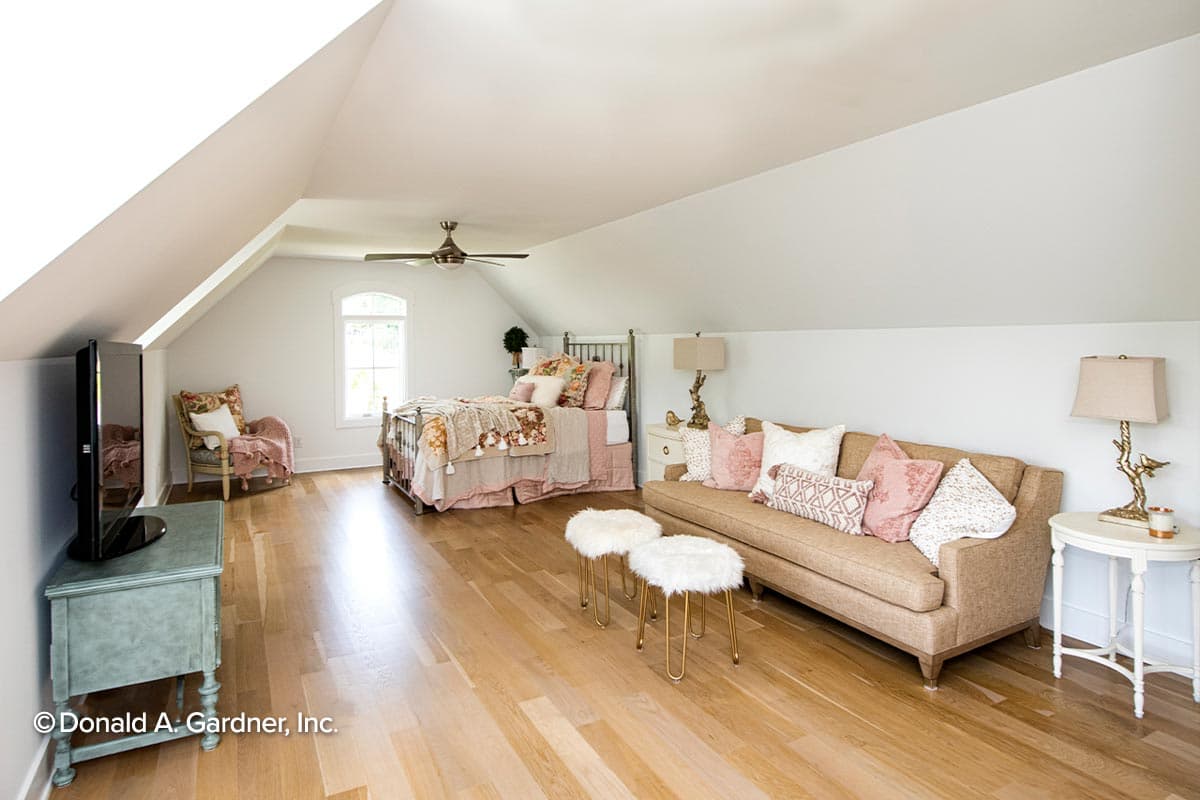 Plan 444041GDN: European Ranch for Sloped Lot - 3822 Sq Ft - Image #25 - European, Ranch, Traditional