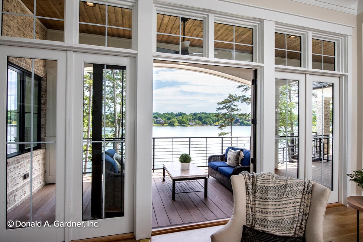 Plan 444041GDN: European Ranch for Sloped Lot - 3822 Sq Ft - Image #29 - European, Ranch, Traditional