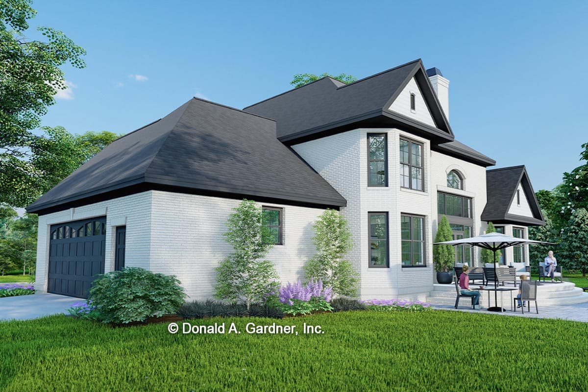 Plan 444043GDN: Traditional Home Plan with 2-Story Great Room and Foyer - Image #4 - Southern, Traditional
