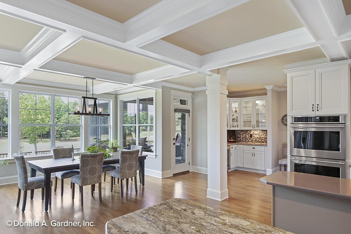 Plan 444048GDN: Family-friendly Ranch House Plan with Screened Porch and Library - Image #10 - Ranch, Traditional