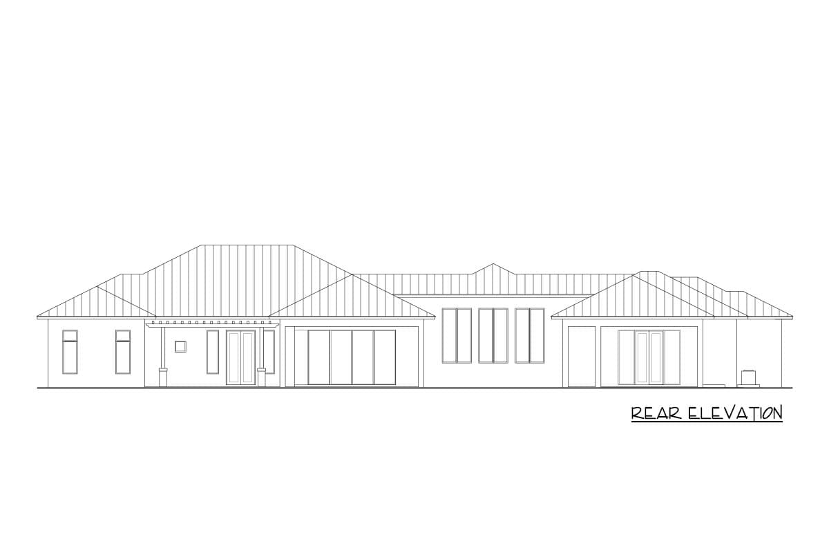 Plan 65746BS: Contemporary Florida Home Plan with Pool Concept - Image #4 - Coastal, Contemporary, European, Florida-Style, Transitional