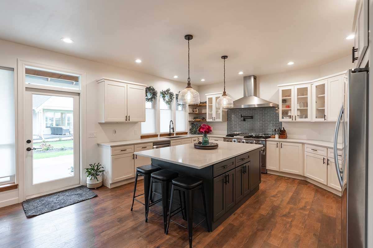 Plan 280145JWD: Transitional 3-Bedroom Modern Farmhouse with 2-Car Angled Garage - Image #9 - Craftsman, Modern Farmhouse, New American, Northwest, Transitional