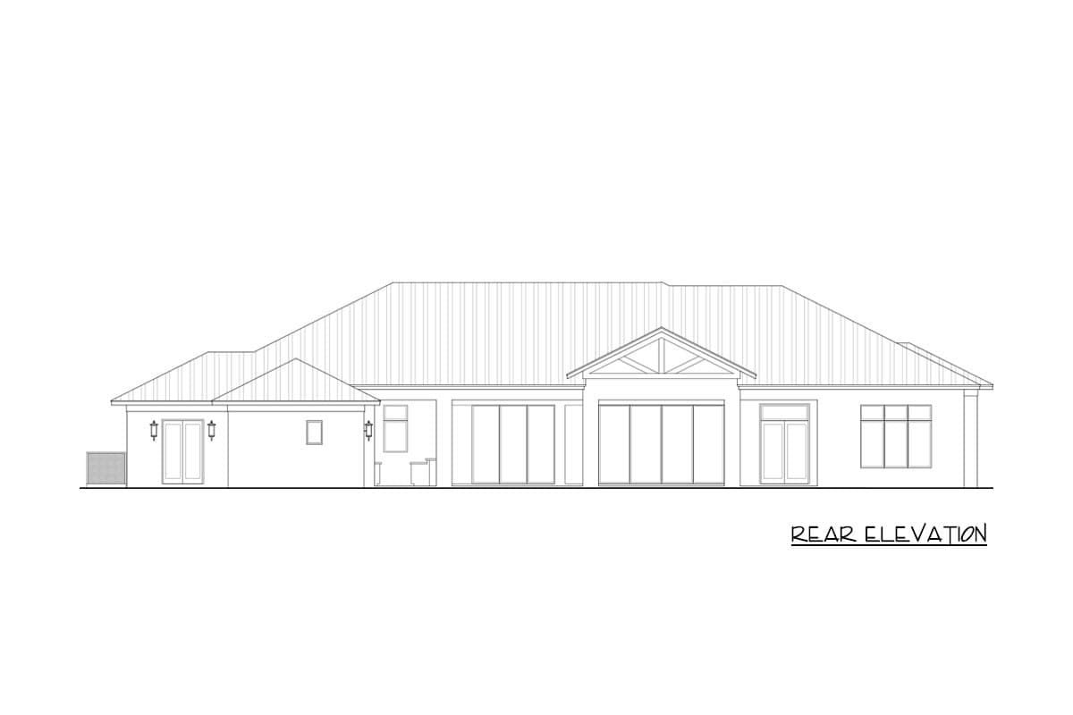 Plan 65743BS: Transitional Florida Home Plan with European Influences - Image #5 - Coastal, European, Florida-Style, Mediterranean, Transitional