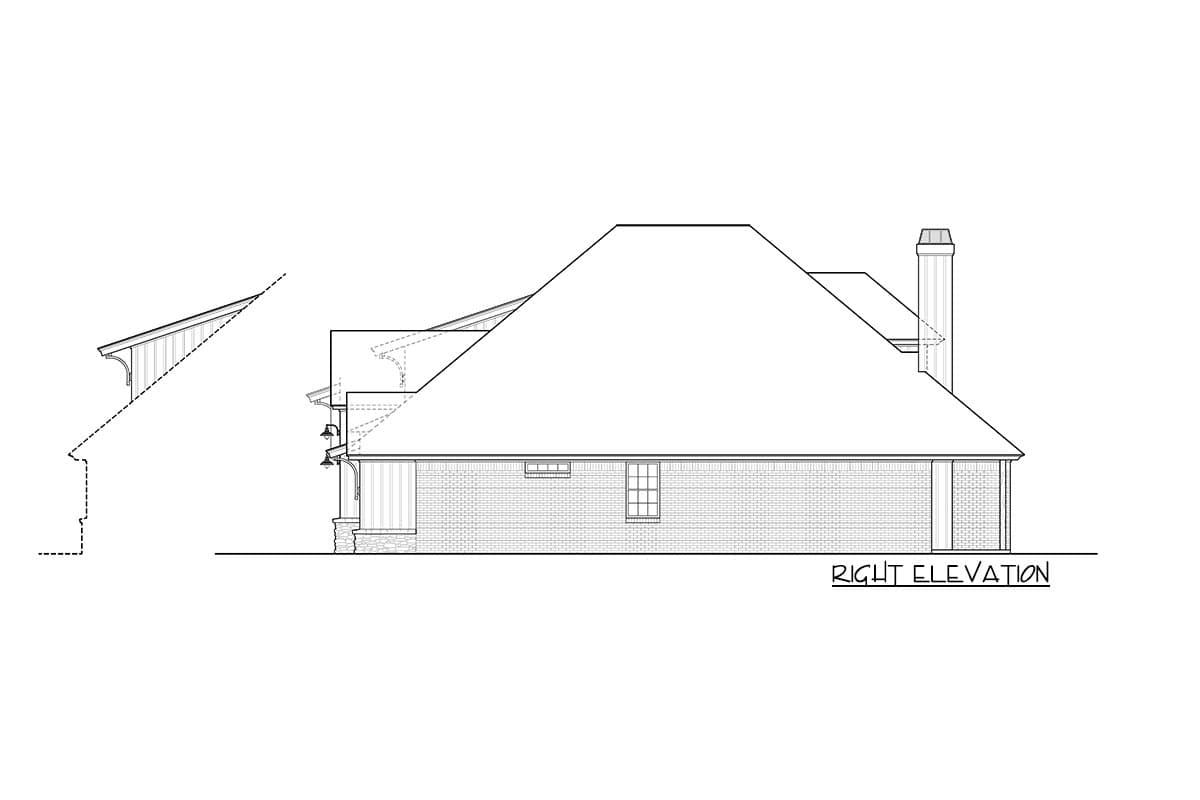 Plan 48618FM: Exclusive New American House Plan with Bonus Room and 3-Car Garage - 2636 Sq Ft - Image #4 - Craftsman, Mountain, New American