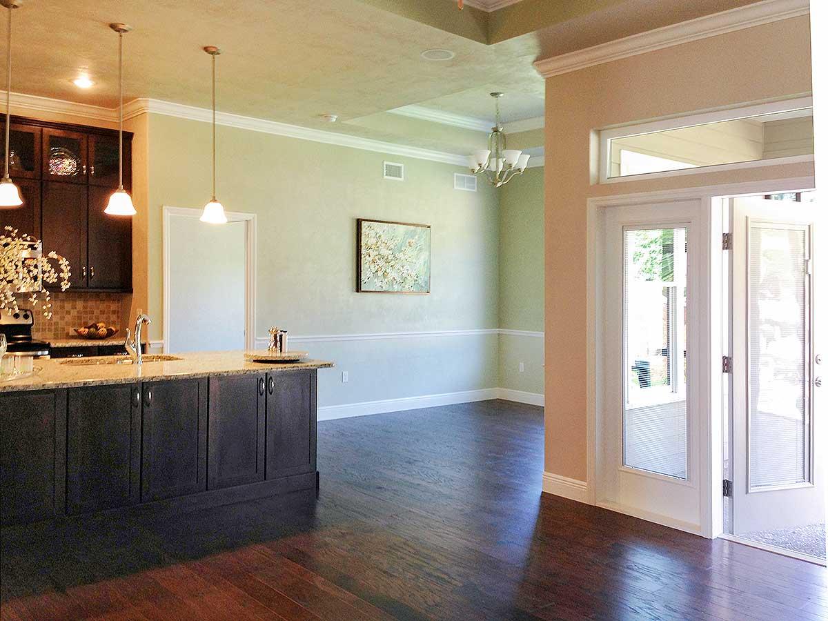 Plan 33119ZR: One-Level House Plan with Stone and Stucco Exterior and a Flex Room - 1619 Sq Ft - Image #4 - European, Mediterranean, Ranch, Southern