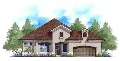 Split Bedroom Energy Saving Home Plan