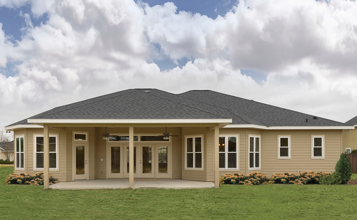 Plan 33123ZRX: One-Story Home Plan with Flex Room and Large Rear Covered Porch - 2529 Sq Ft - Image #14 - Ranch, Traditional