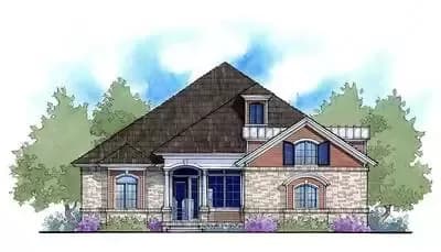 3 Bed Home Plan for a Narrow Lot with Bonus Expansion - 3012 Sq Ft