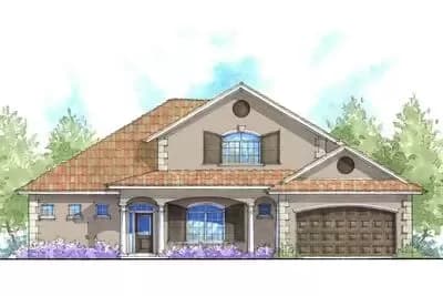 One-Story Home Plan with Flex and Bonus Rooms - 2750 Sq Ft