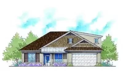 3-Bed Home Plan with Den and Bonus Expansion - 2049 Sq Ft