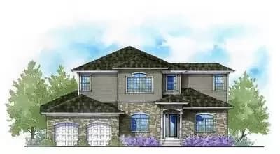 2-Story 60-Foot Wide House Plan with 2 Beds Per Floor - 3225 Sq Ft