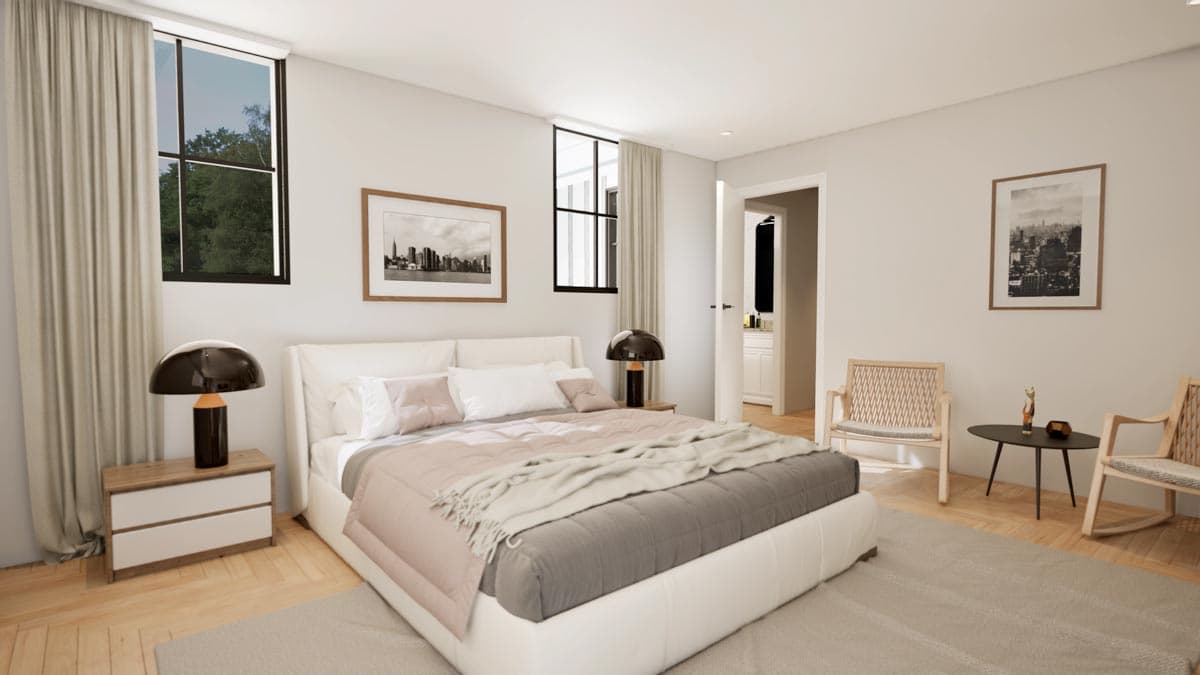 Plan 70718MK: Rustic Home Plan with Wraparound Porch and 2-Story Great Room with Loft Overlook - 3014 Sq Ft - Image #30 - Barndominium, Country, Farmhouse, Modern Farmhouse, Rustic, Transitional