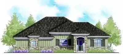 Split Bedroom House Plan with Flex Room - 2044 Sq Ft