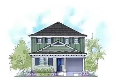 2-Story House Plan with 2 Master Suites - 1838 Sq Ft