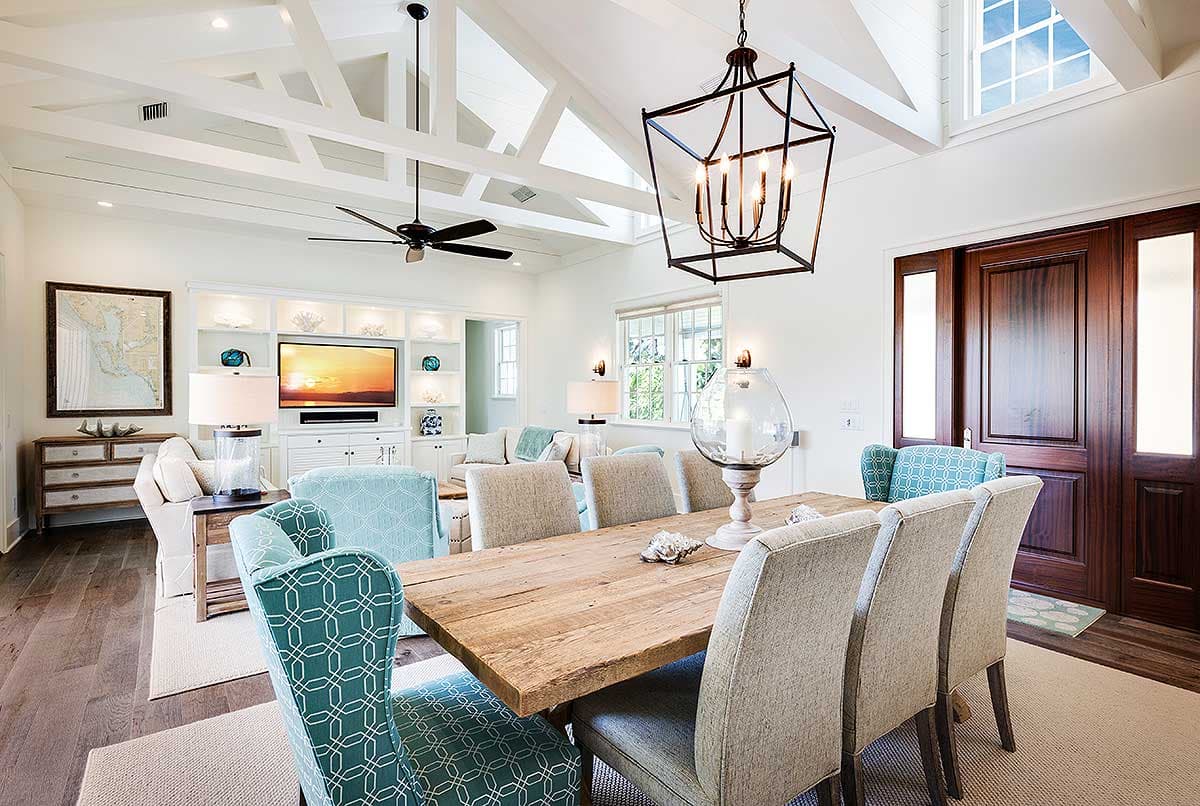 Plan 33161ZR: Coastal House Plan Under 2600 Square Feet with Great Outdoor Living - Image #6 - Coastal, Contemporary, Farmhouse, Florida-Style, New American, Southern