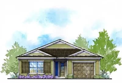 3 Bed 30-Foot Wide House Plan with Roomy Back Porch - 1341 Sq Ft