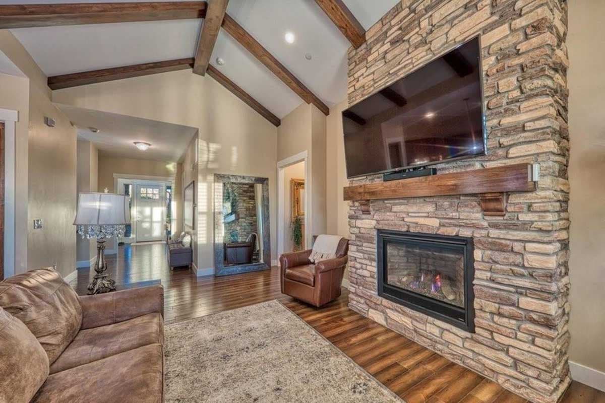 Plan 365016PED: Exclusive Mountain Home Plan with Main-level Master Bedroom - Image #9 - Craftsman, Mountain, Rustic, Southwest