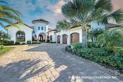 3-Bed Coastal Contemporary Home Plan with Solana and Study - 3700 Sq Ft