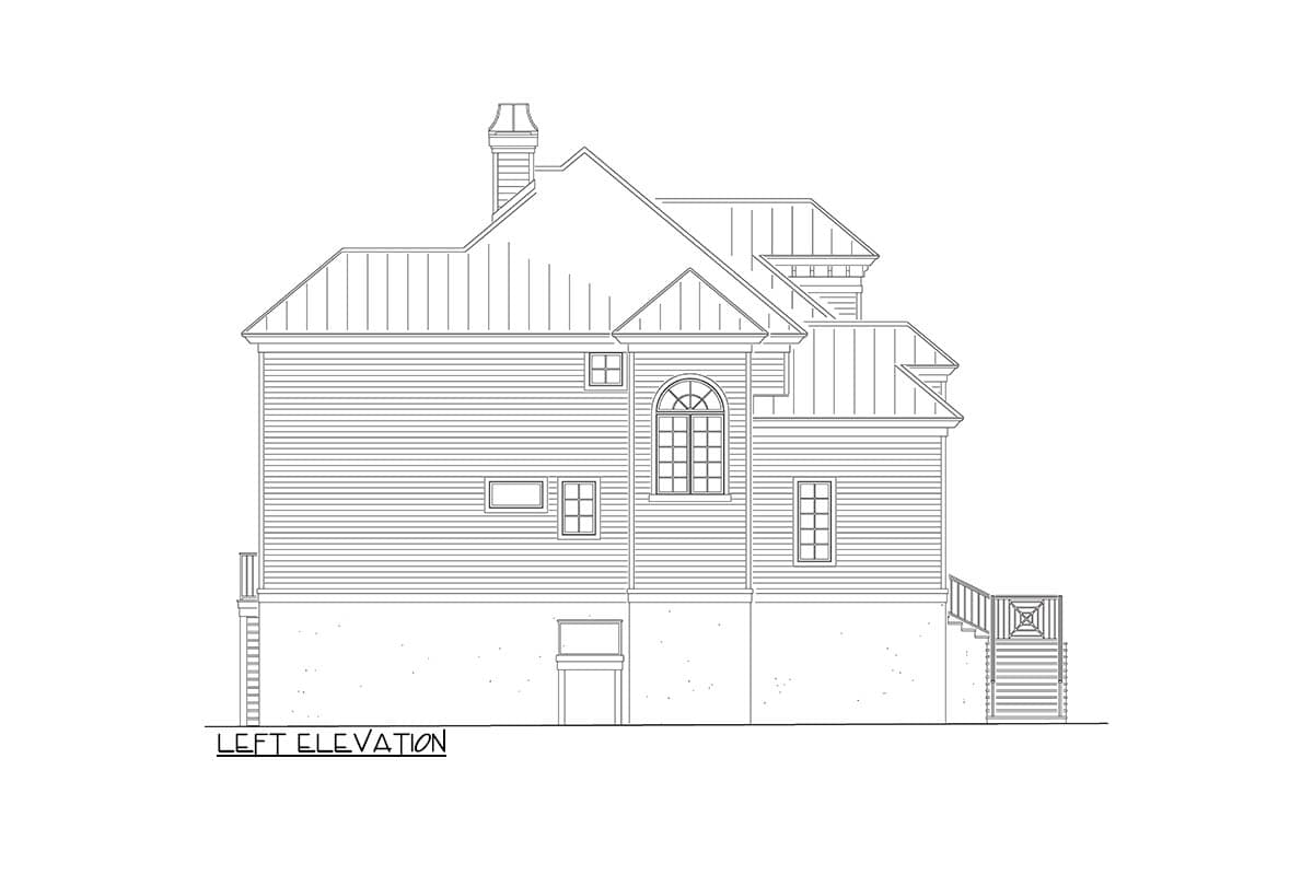 Plan 340016STR: Tidewater-Inspired House Plan with 2-Story Great Room - 2534 Sq Ft - Image #11 - Beach, Coastal, Florida-Style, Low Country, Southern