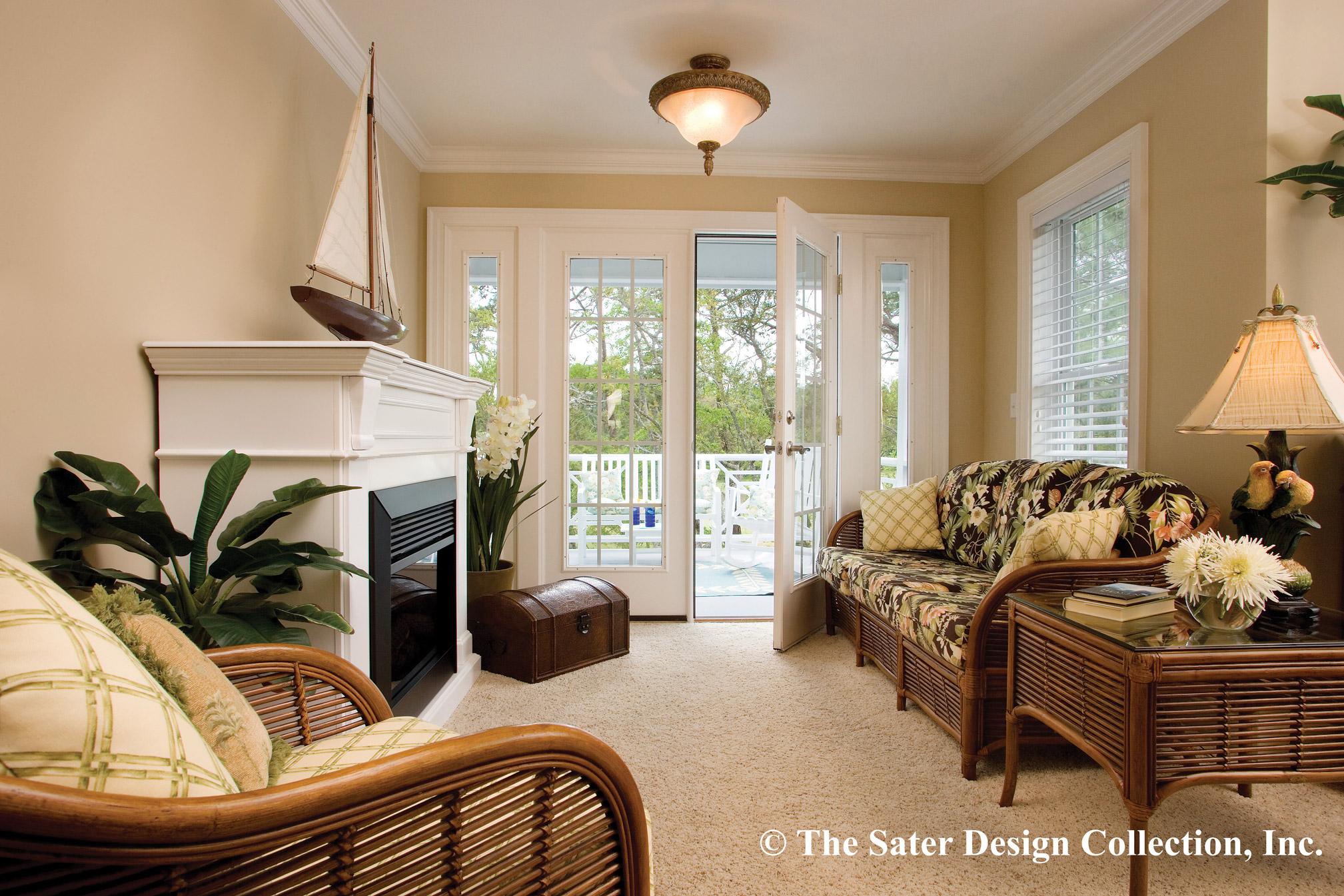 Plan 340016STR: Tidewater-Inspired House Plan with 2-Story Great Room - 2534 Sq Ft - Image #7 - Beach, Coastal, Florida-Style, Low Country, Southern