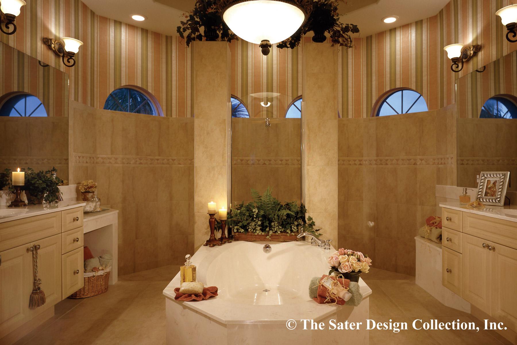Plan 340019STR: 4-Bed European Home Plan with Formal Dining Room and Study - Image #5 - European, Florida-Style, Mediterranean