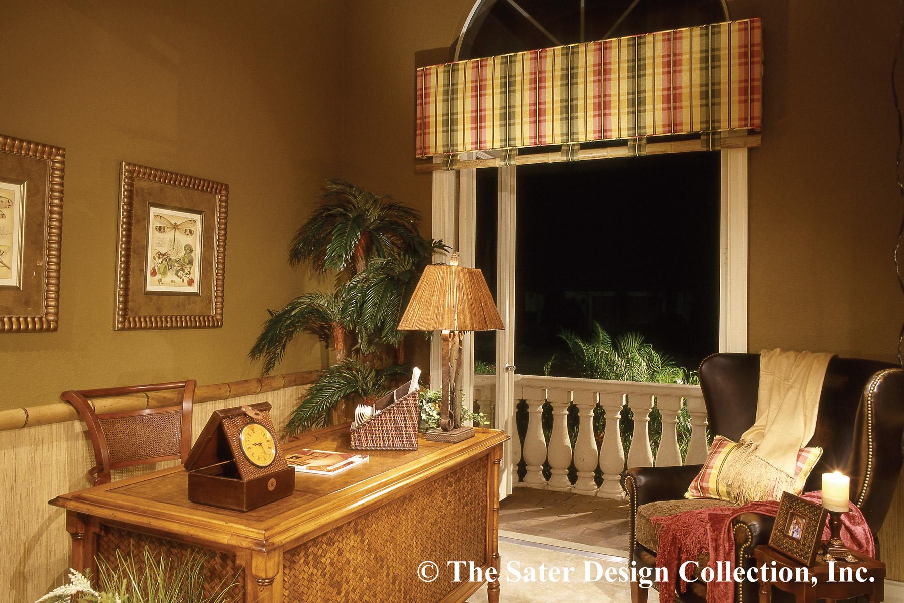 Plan 340019STR: 4-Bed European Home Plan with Formal Dining Room and Study - Image #6 - European, Florida-Style, Mediterranean
