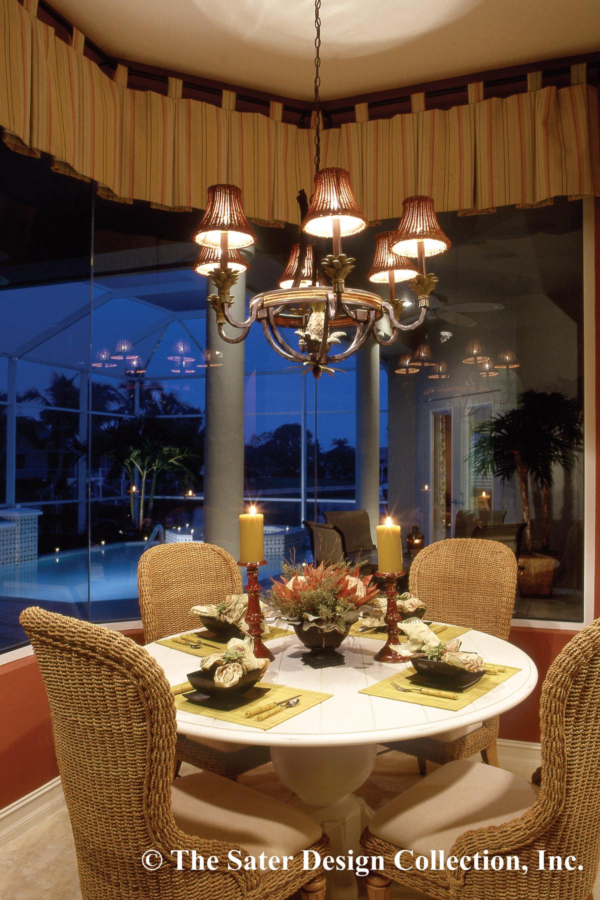 Plan 340019STR: 4-Bed European Home Plan with Formal Dining Room and Study - Image #7 - European, Florida-Style, Mediterranean